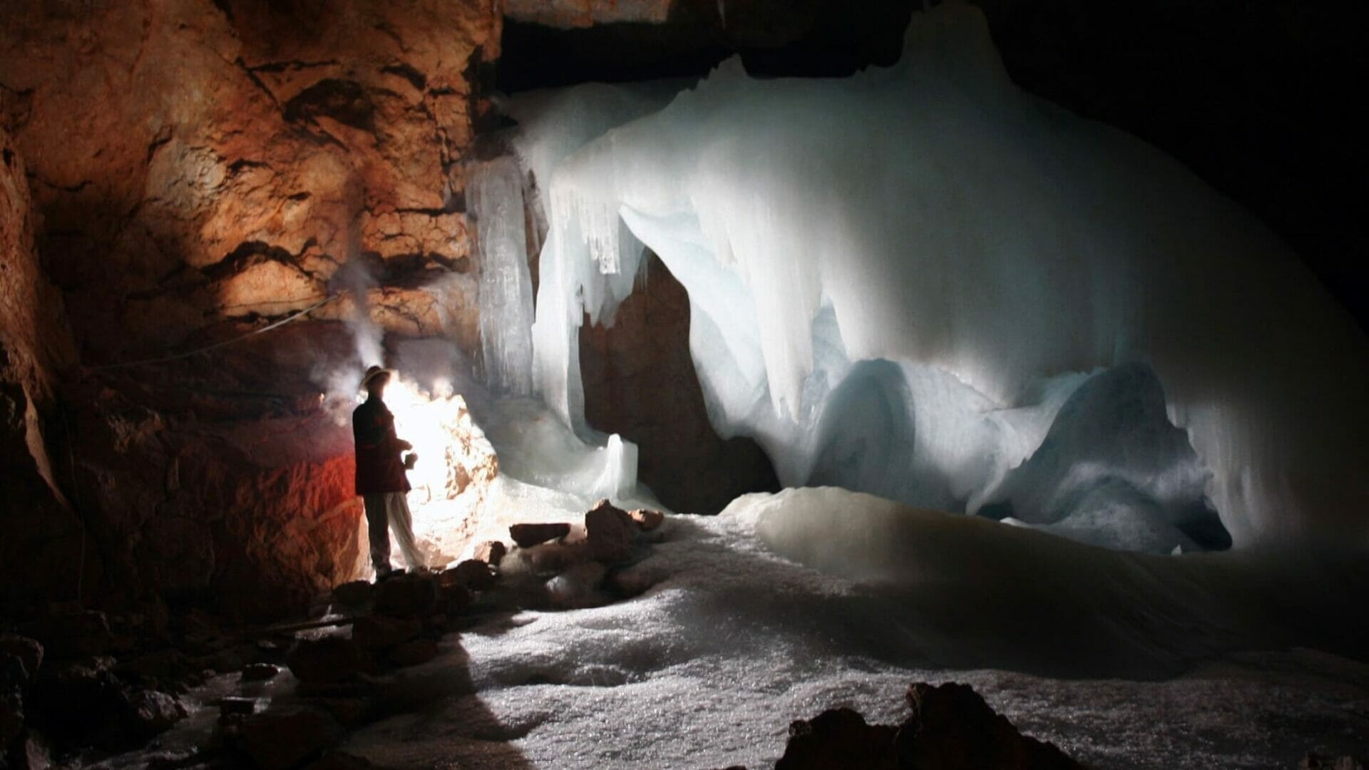 Ice Caves in Werfen, Austria