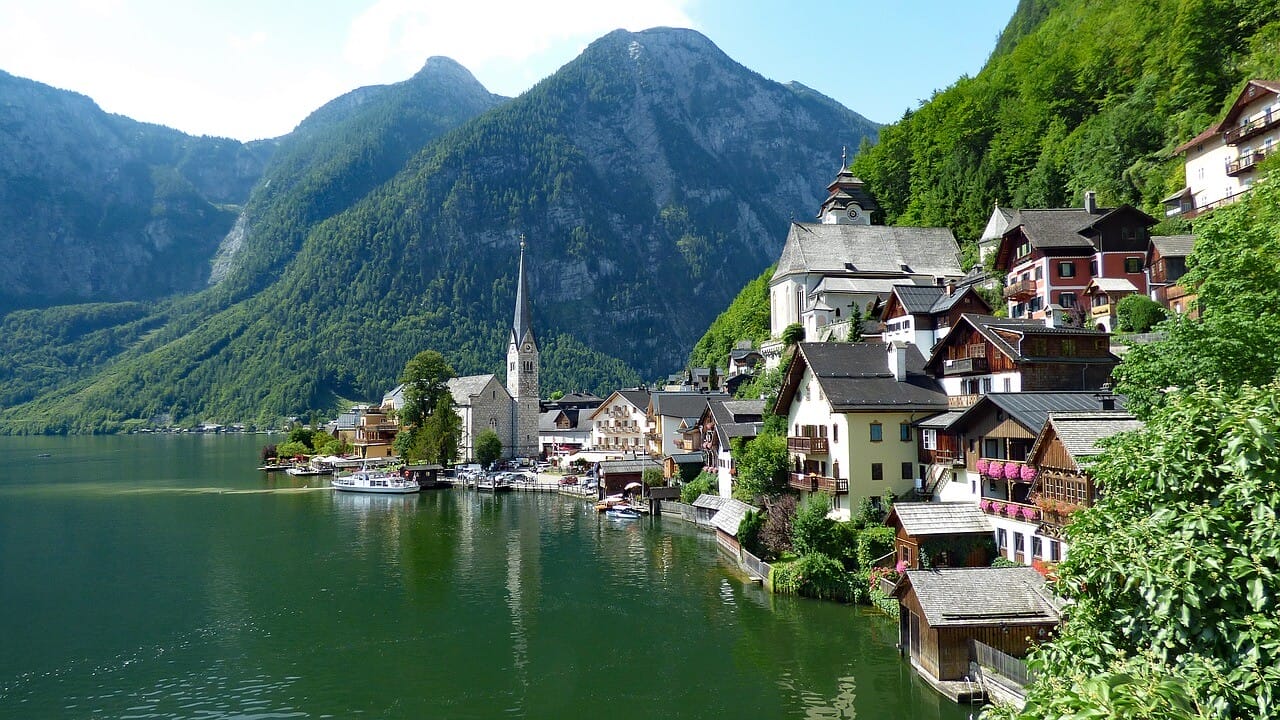 hallstatt, austria, lake