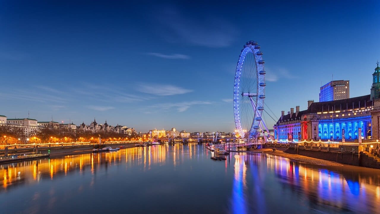 london eye, ferris wheel, london