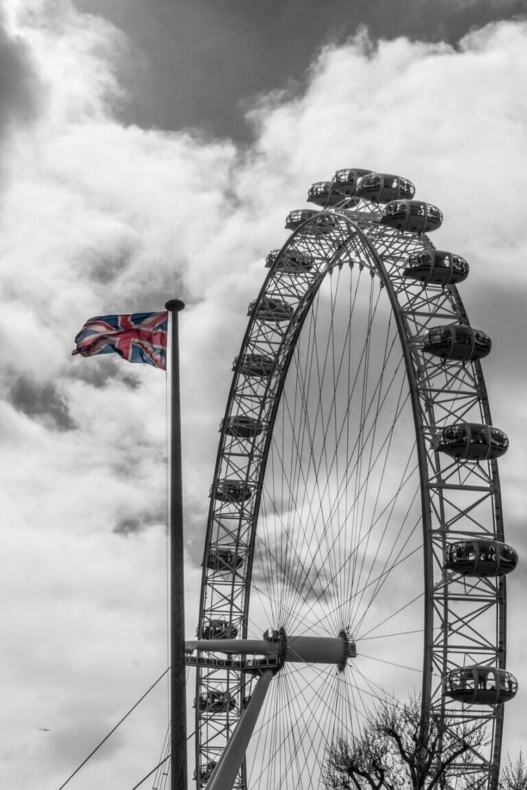 london, london eye, ferris wheel