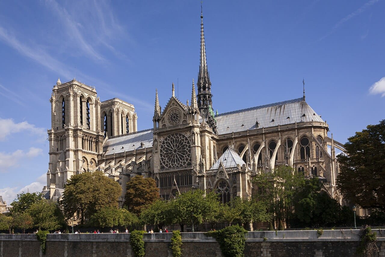 notre dame, cathedral, paris