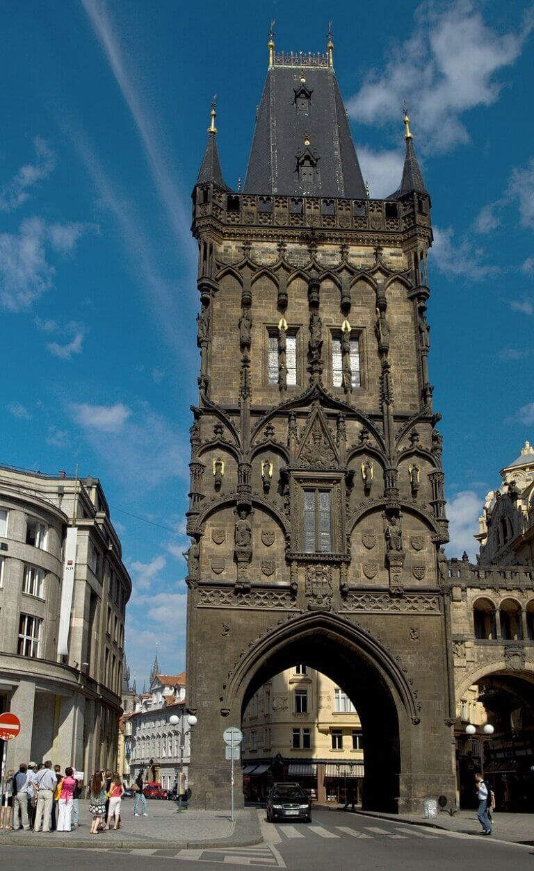 the powder tower, prague, tower