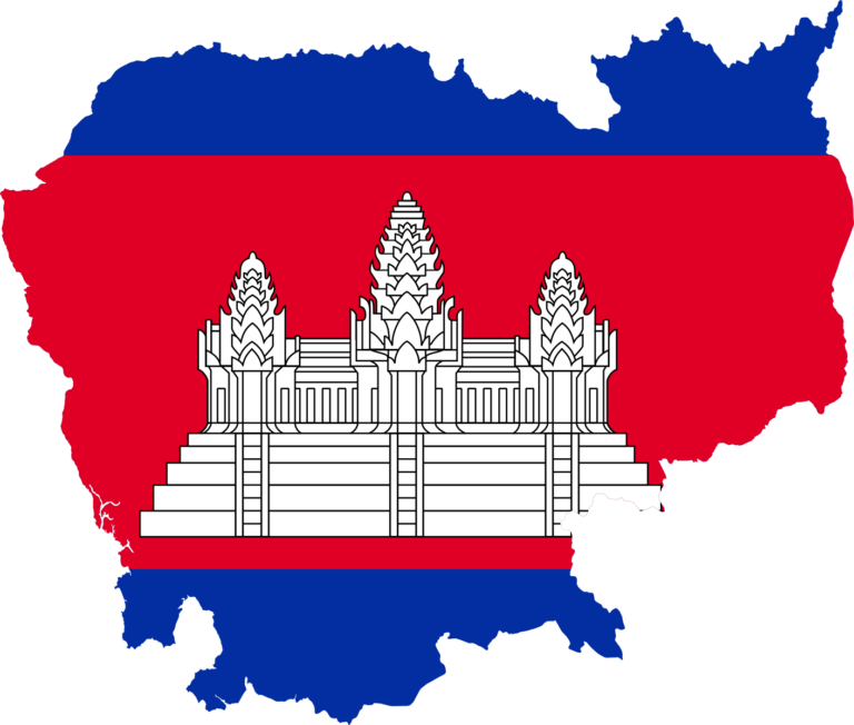 Flag map of Cambodia.svg