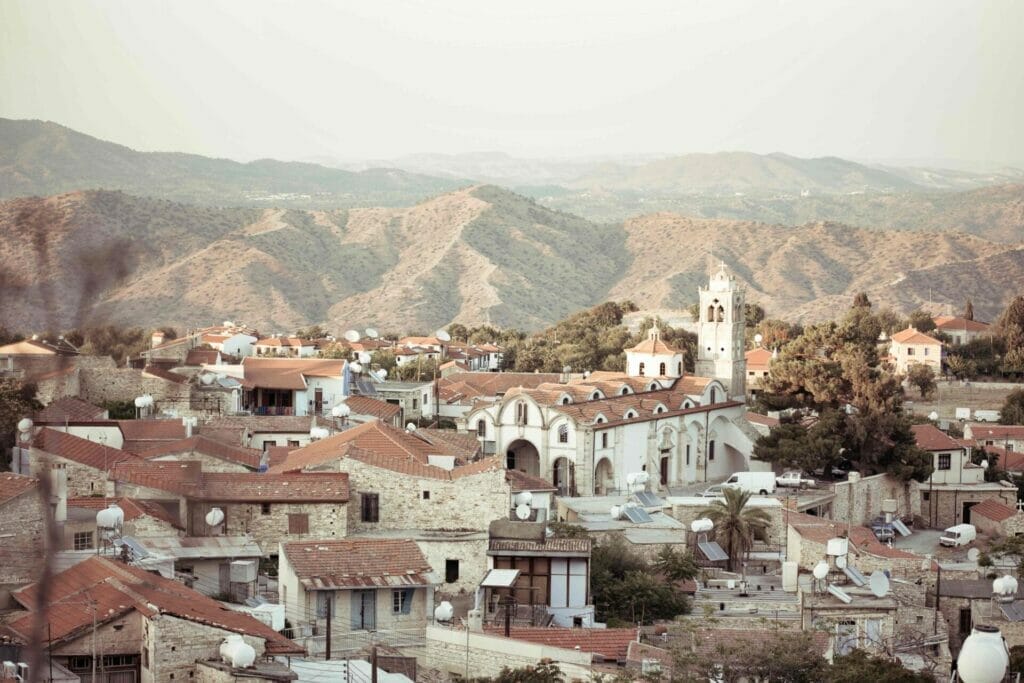 view of old buildings of the authentic cyprus vill 2021 08 26 17 00 07 utc