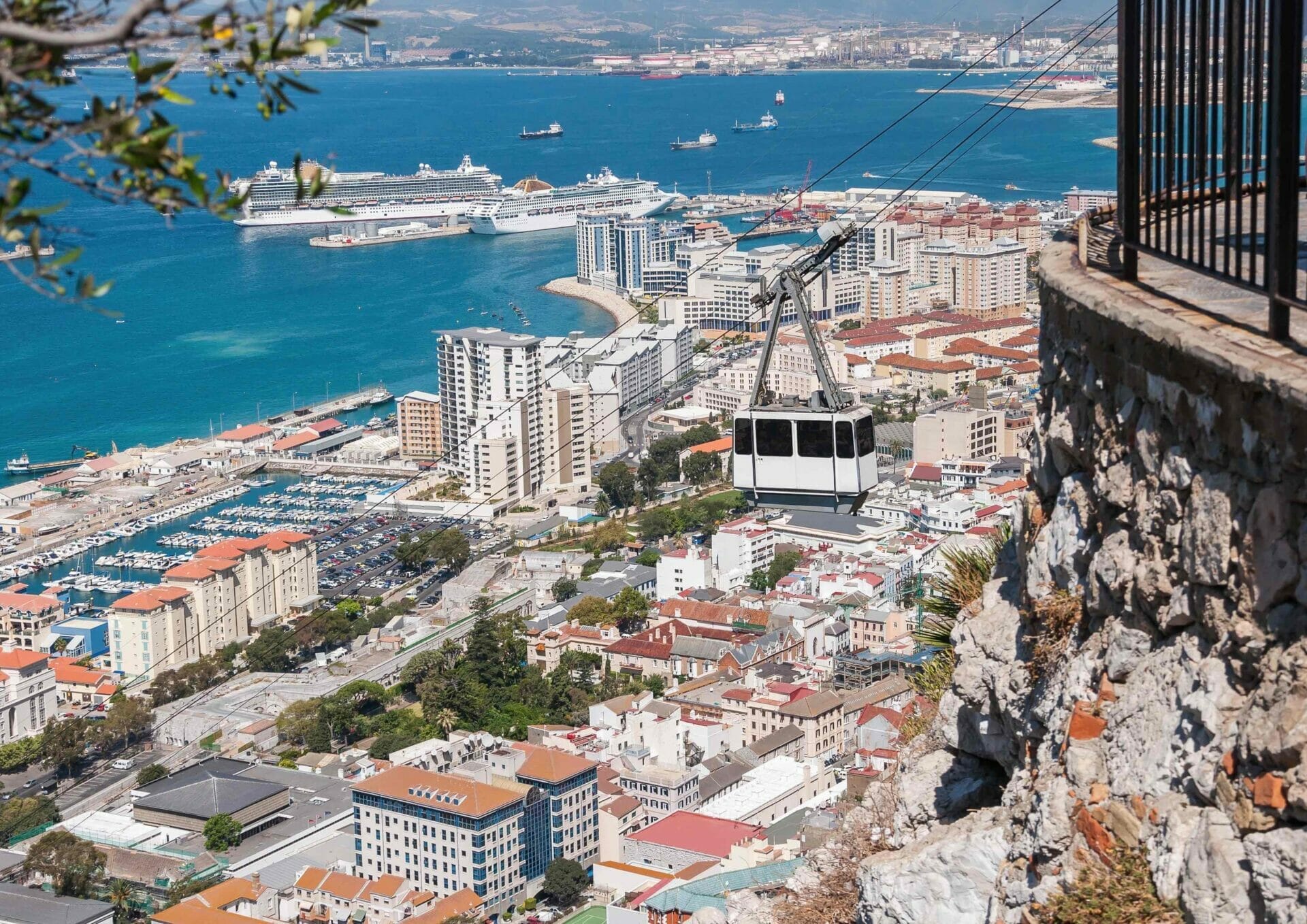 cable car in the city of gibraltar 2022 02 04 05 12 32 utc