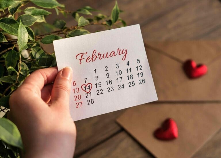 calendar for february in a female hand 2022 11 07 08 08 57 utc