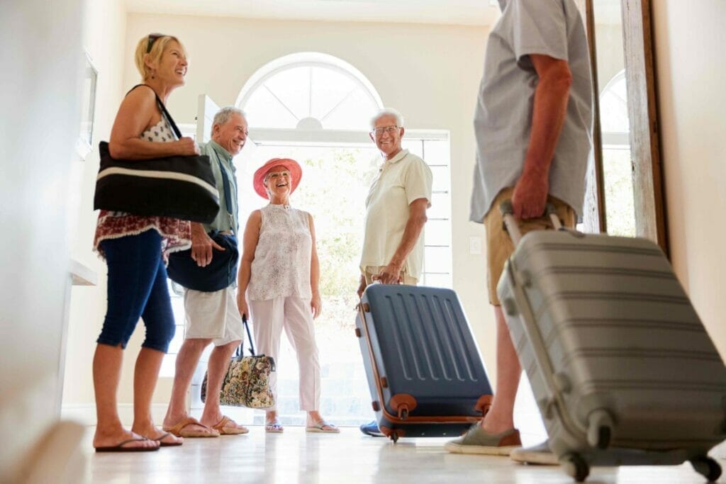 senior travellers