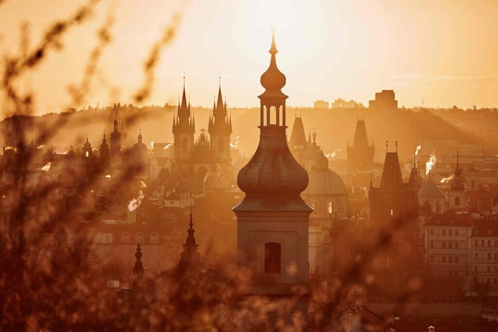 Prague skyline