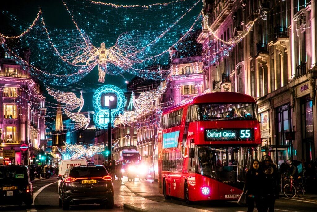 London at Christmas - Oxford street