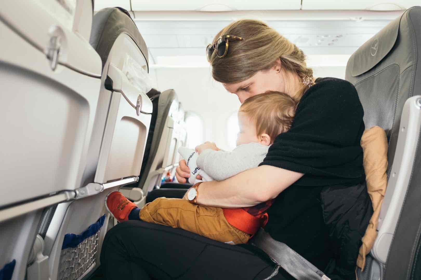 flying with babies