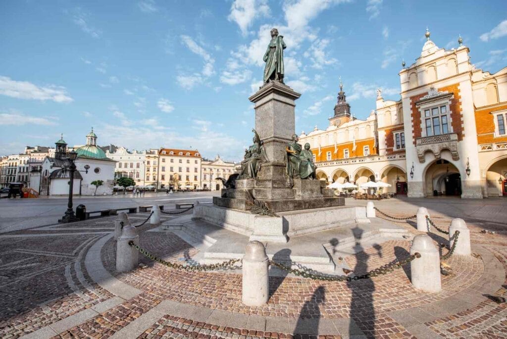 Krakow city in Poland