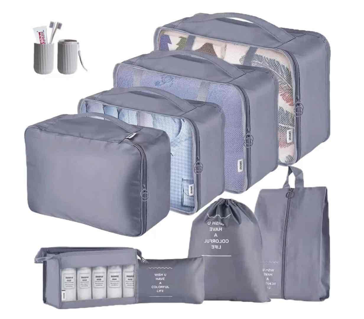 packing cubes travel light