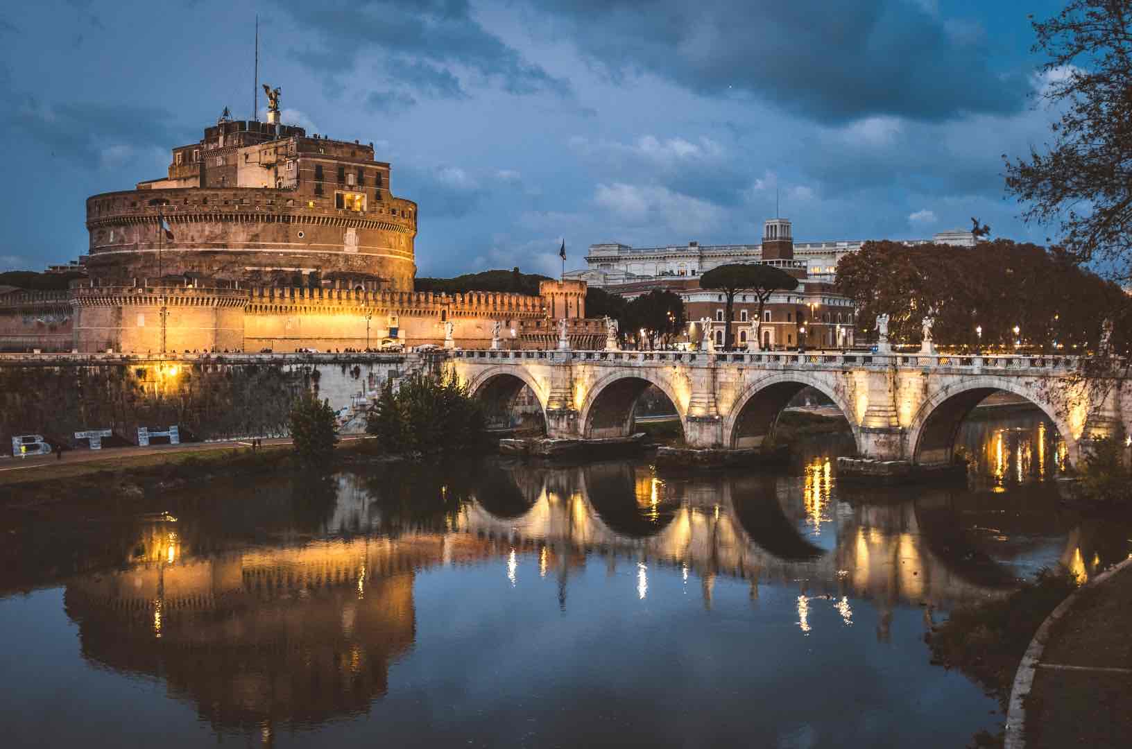 Night view of Rome