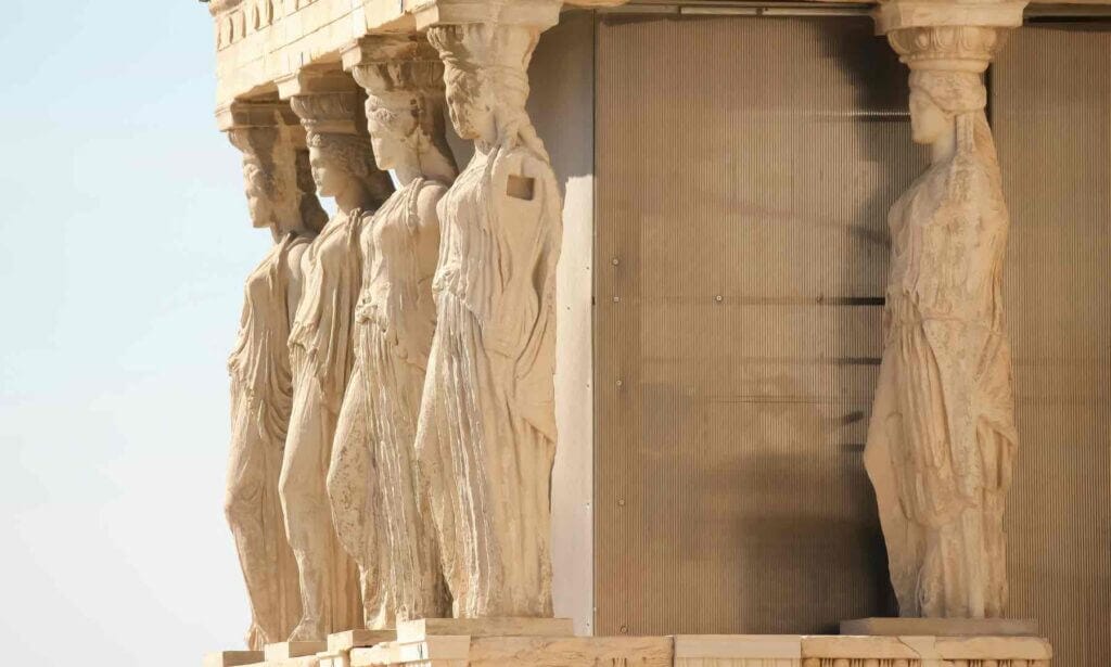 Athens Statues