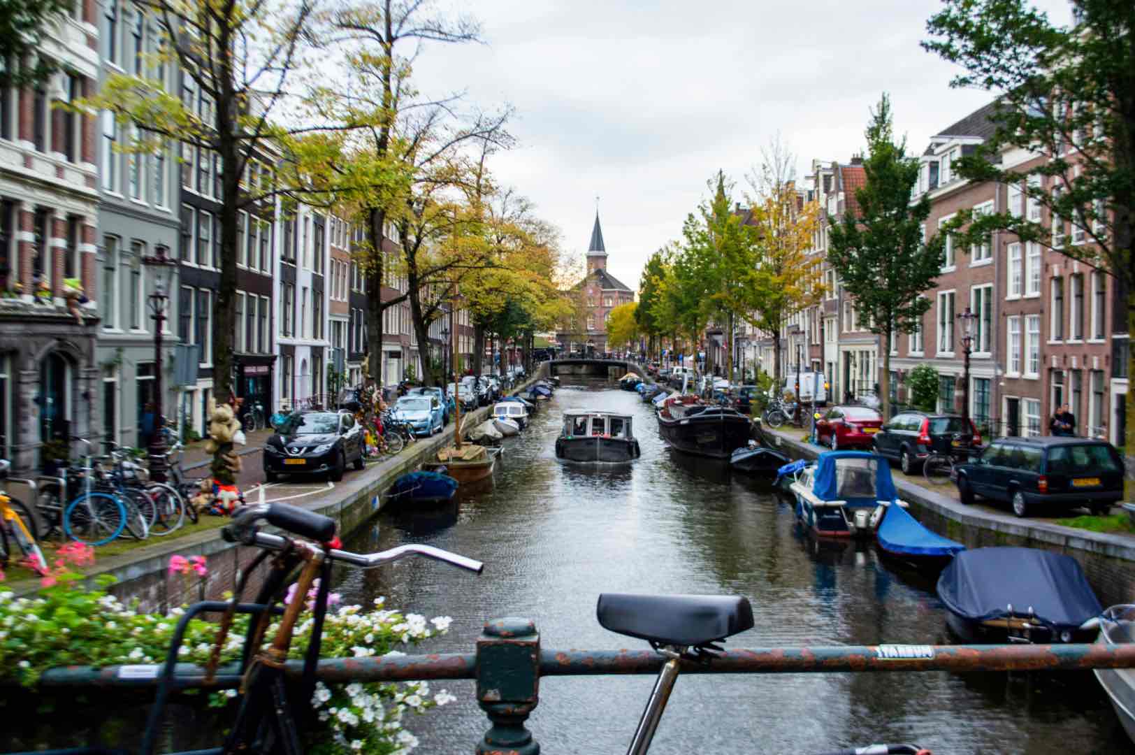 Amsterdam canal view