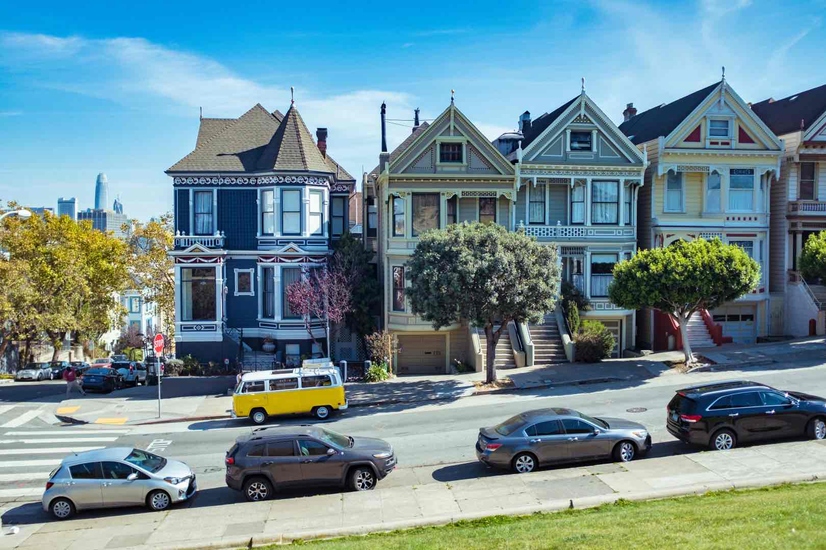 Alamo Square – “Postcard Row” San Fran