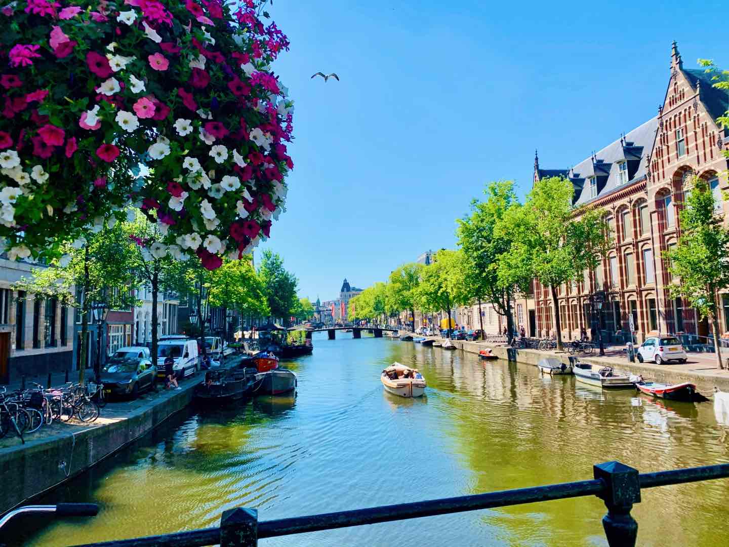 Amsterdam on a sunny day