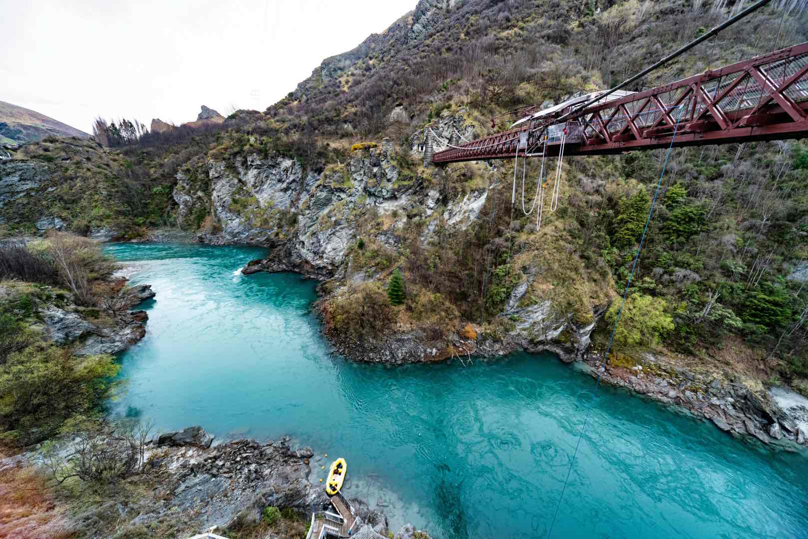 Bungee jumping in Queenstown