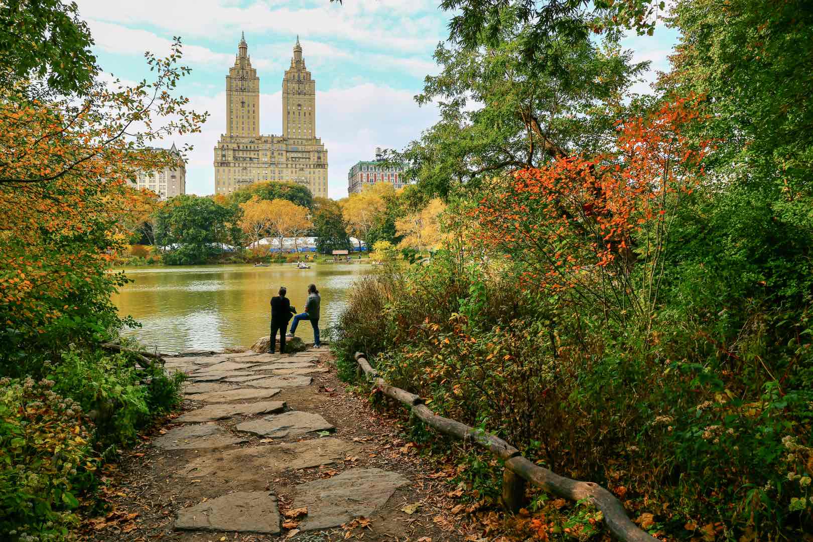 Central Park in Autumn.