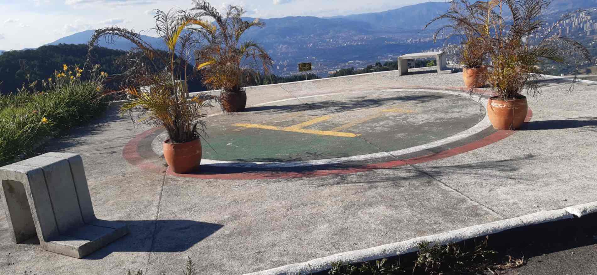 Helipad at La_Catedral