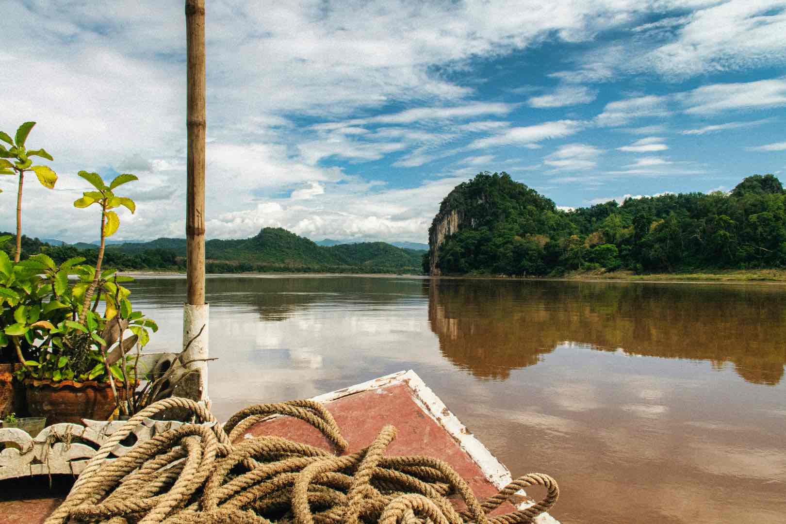 Mékong river, Thailand.