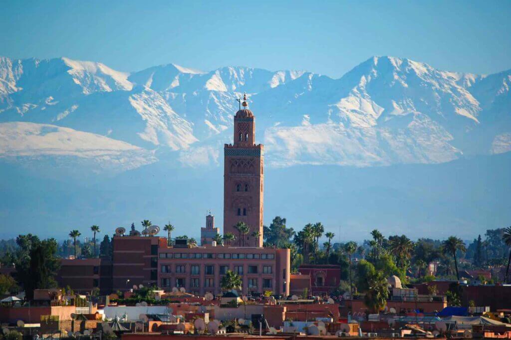 Mosque in Marrakesh.