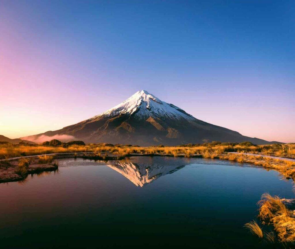 Mount Taranaki, Pouaki Tarns, NZ