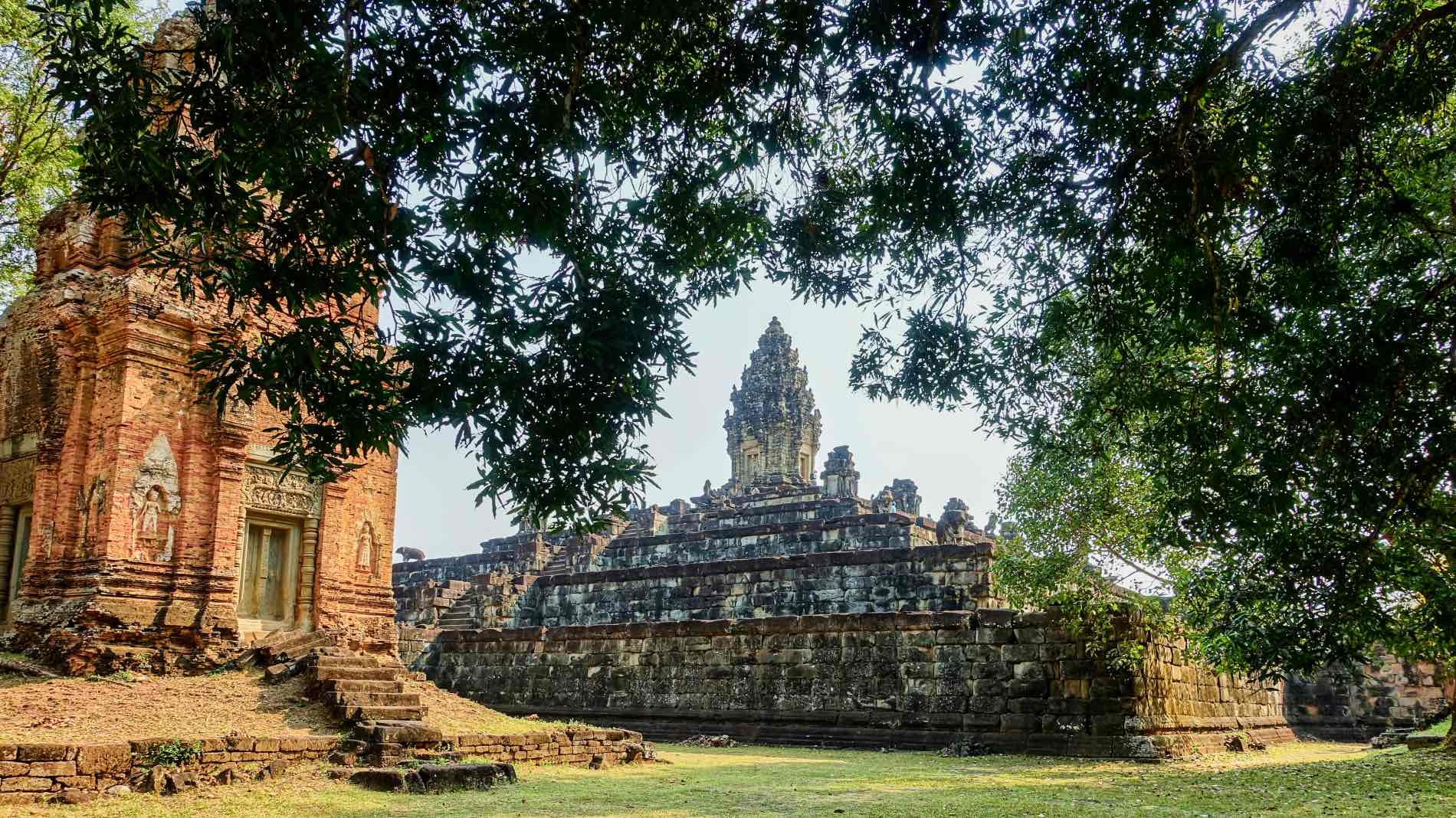 One of many temples in Siem Reap, Cambodia