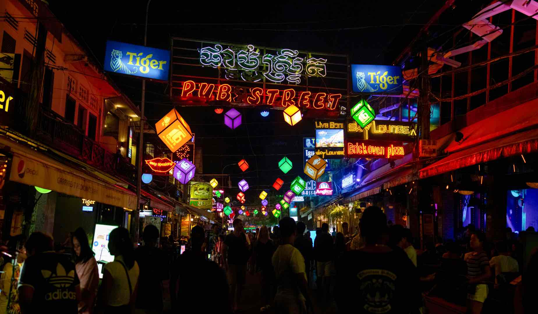 Pub Street in Siem Reap