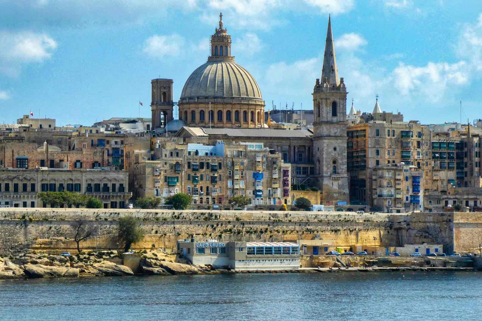 Stunning view in Valletta , Malta