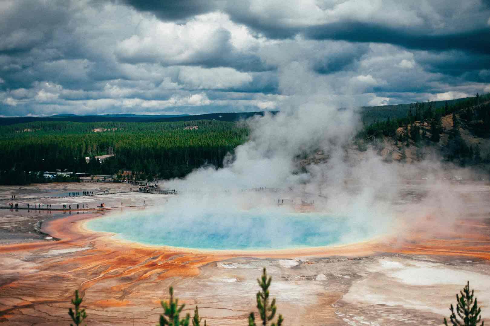 The Grand Prismatic Spring