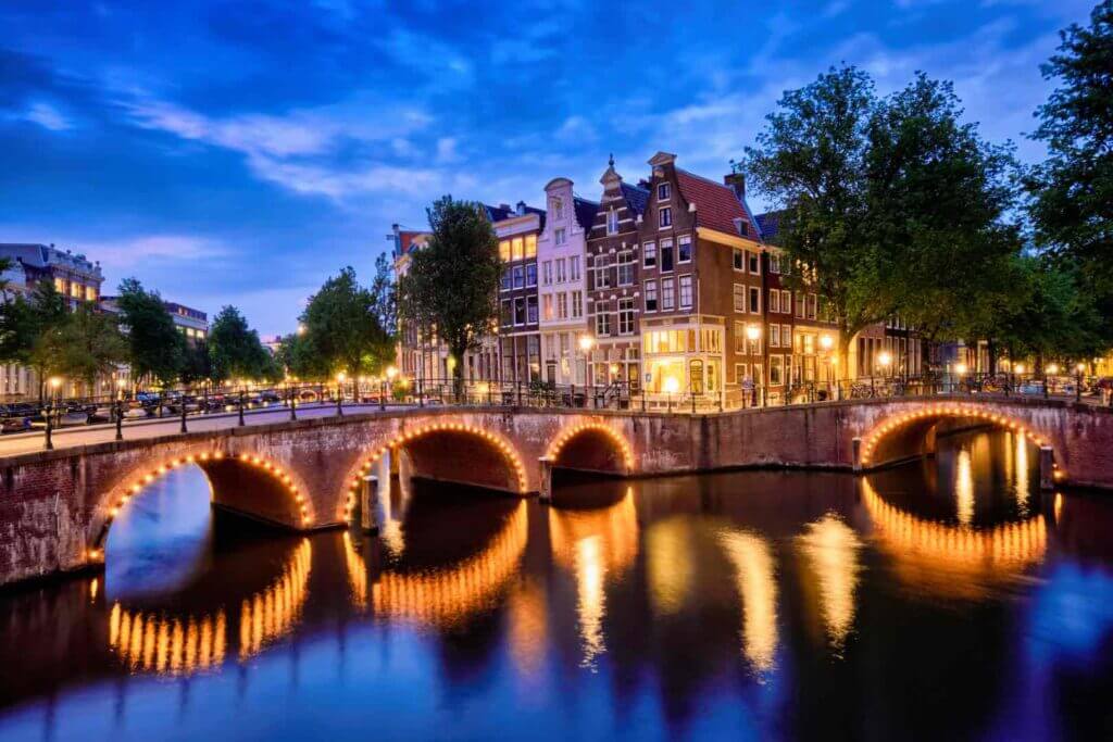 Amsterdam in the Evening