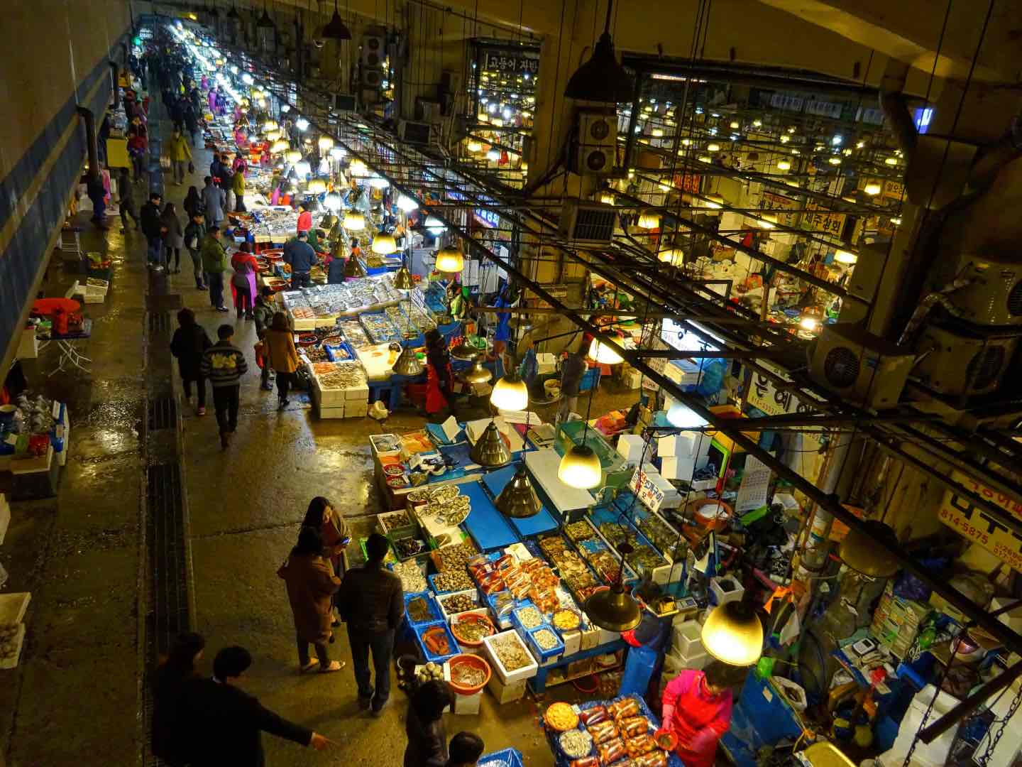 Seoul food market South Korea