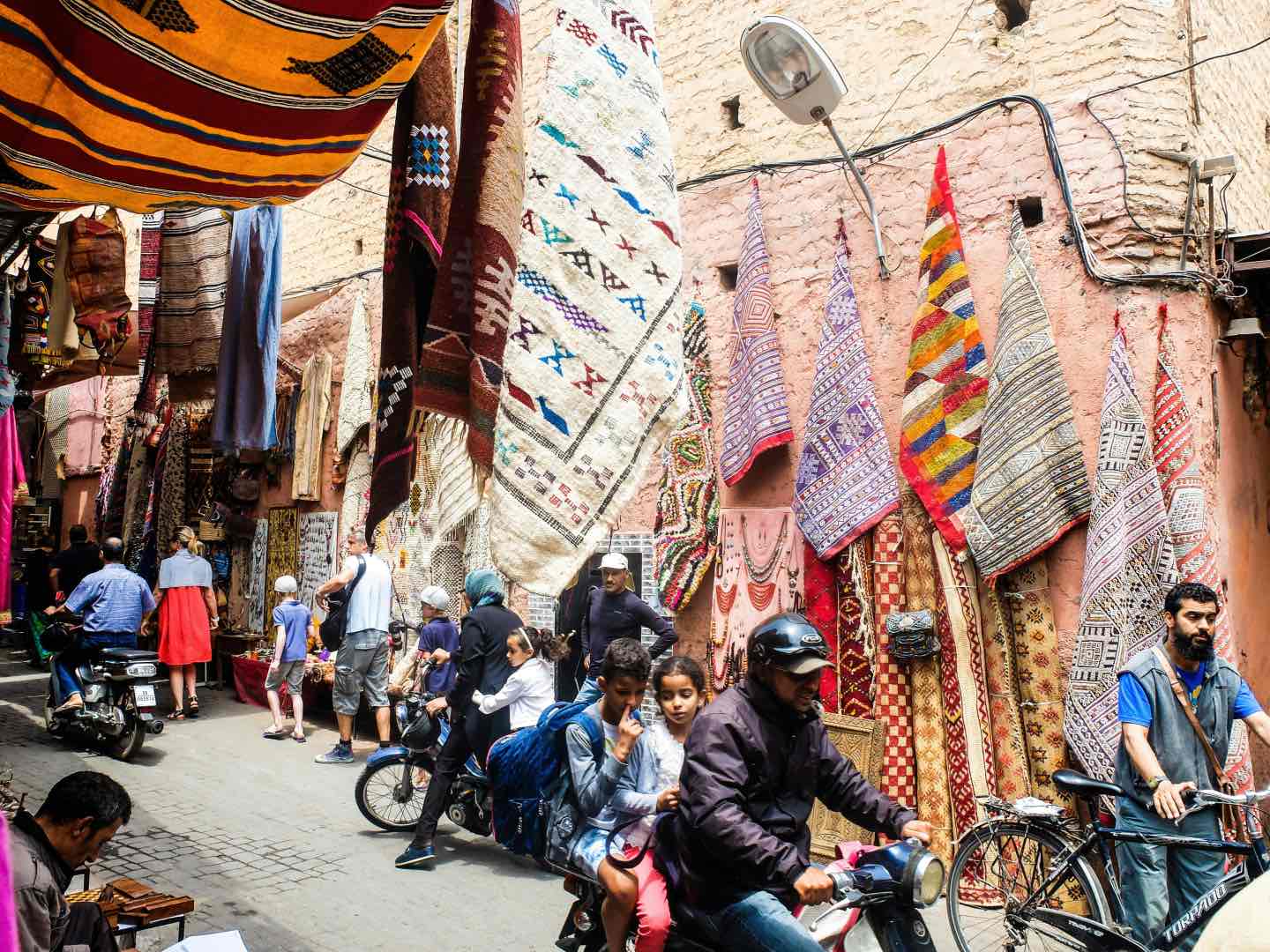 Souks of Morocco.