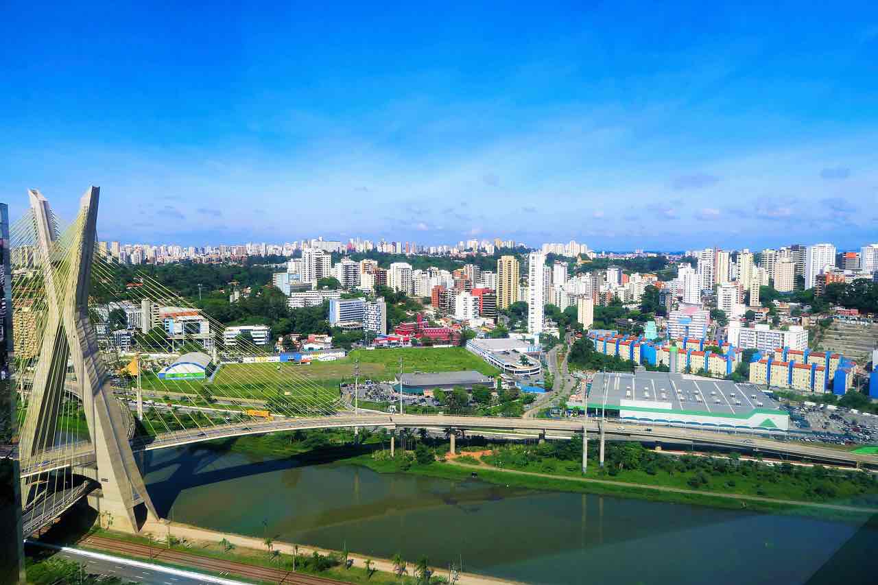 View over the city of Sao Paulo