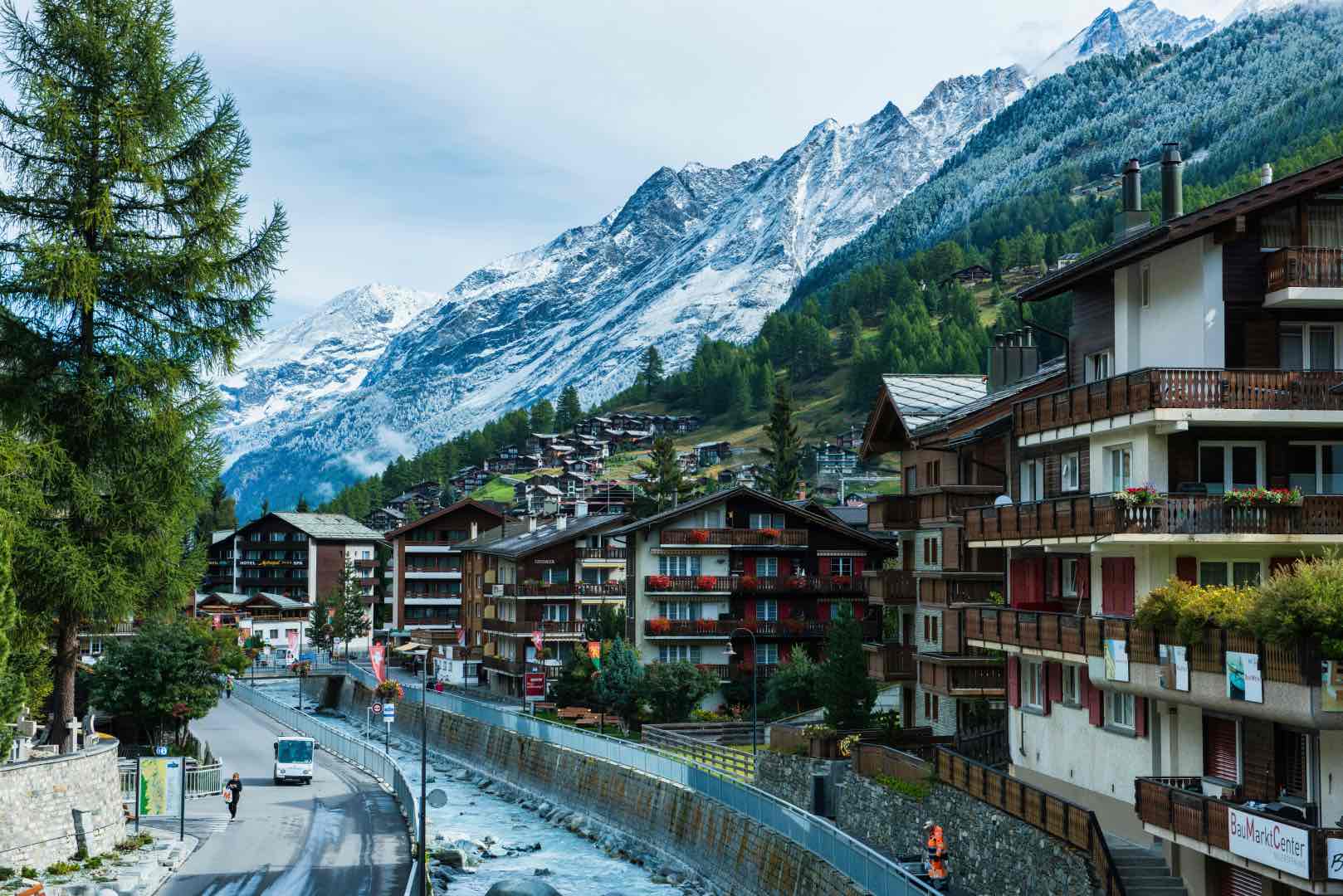 Zermatt in Spring, Switzerland