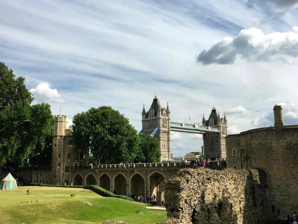 London Bridge seen from The Tower of London