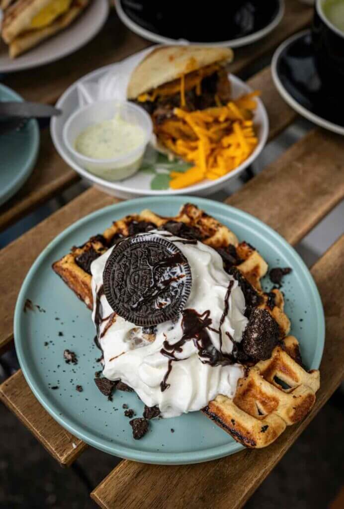 Oreo Liege waffle