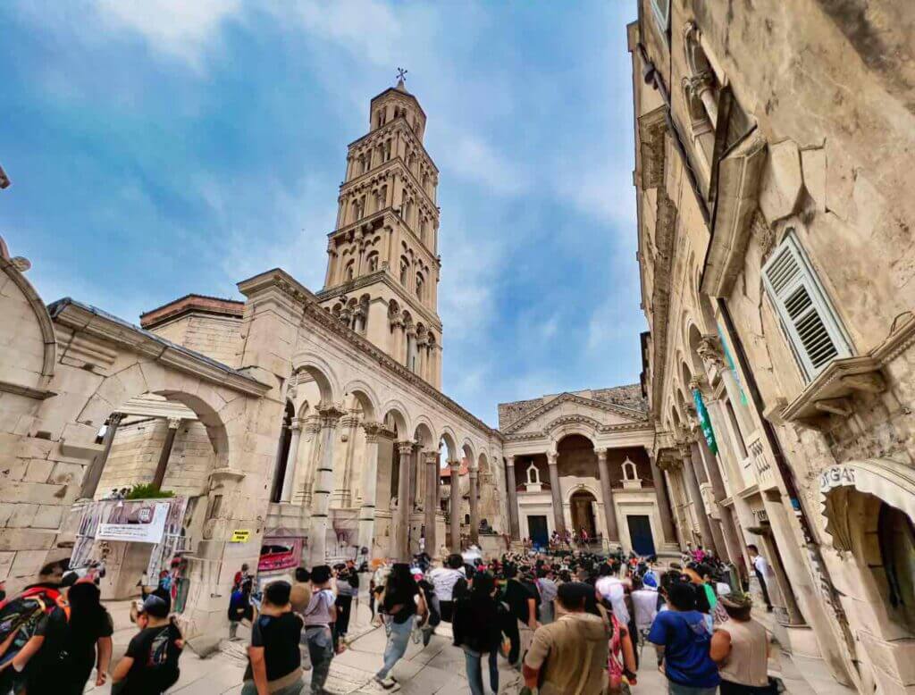 Diocletian's Palace, Split, Croatia.