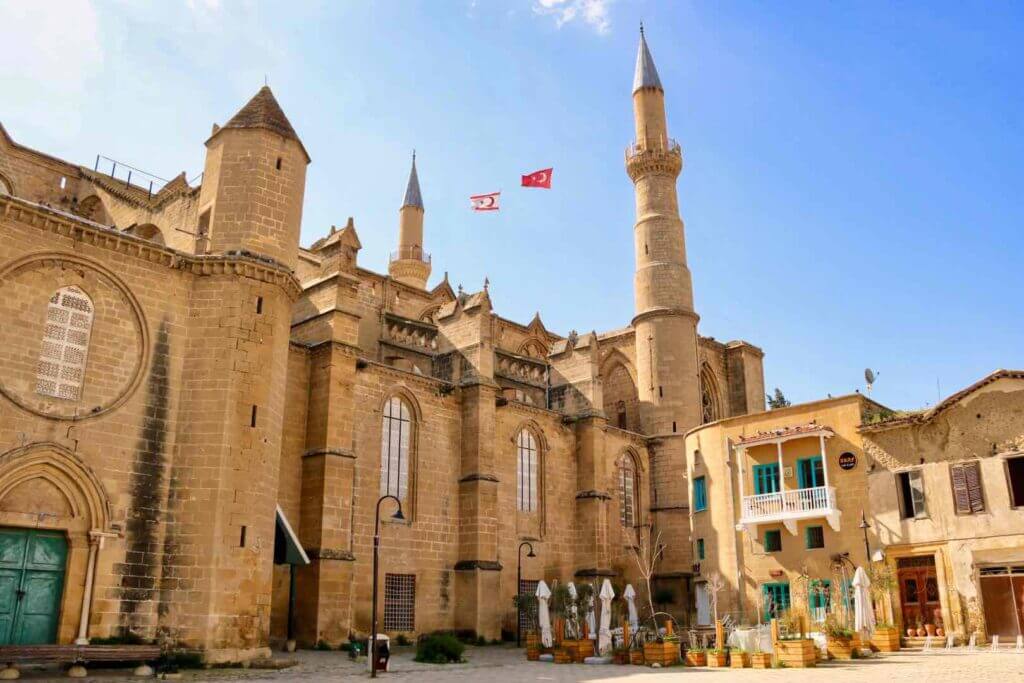 Many buildings of Nicosia