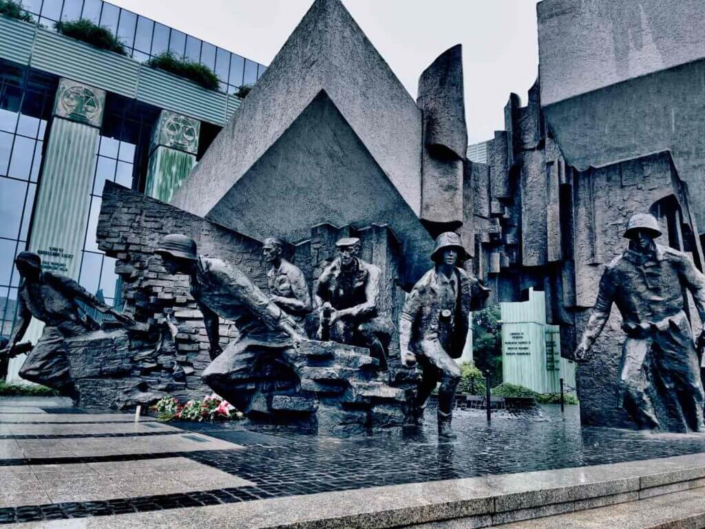 Warsaw Upsiring Monument, Warsaw