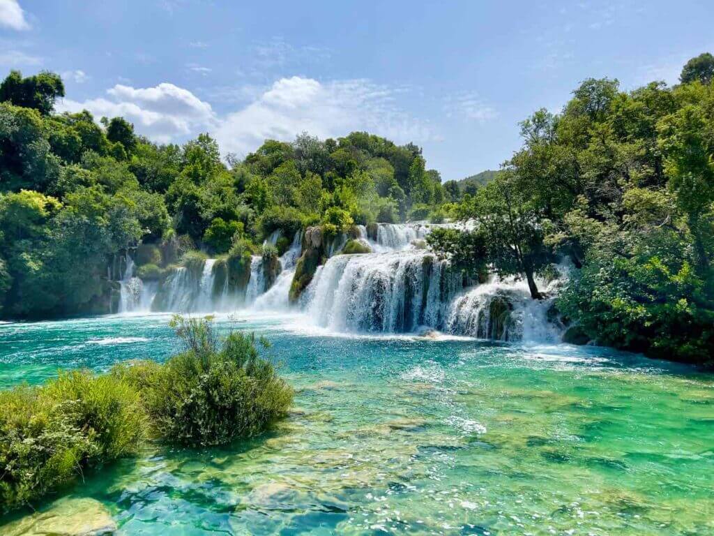 Krka National Park Waterfall, Krka