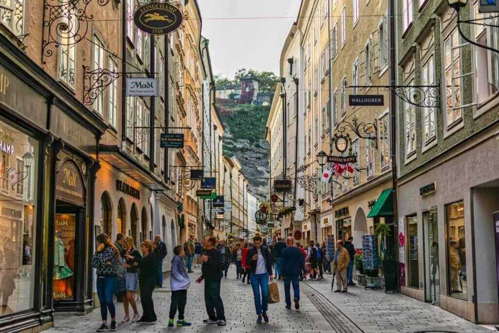 Streets of Salzburg. Lovely!