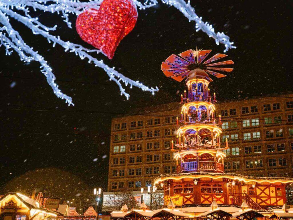 Typical German Christmas market!