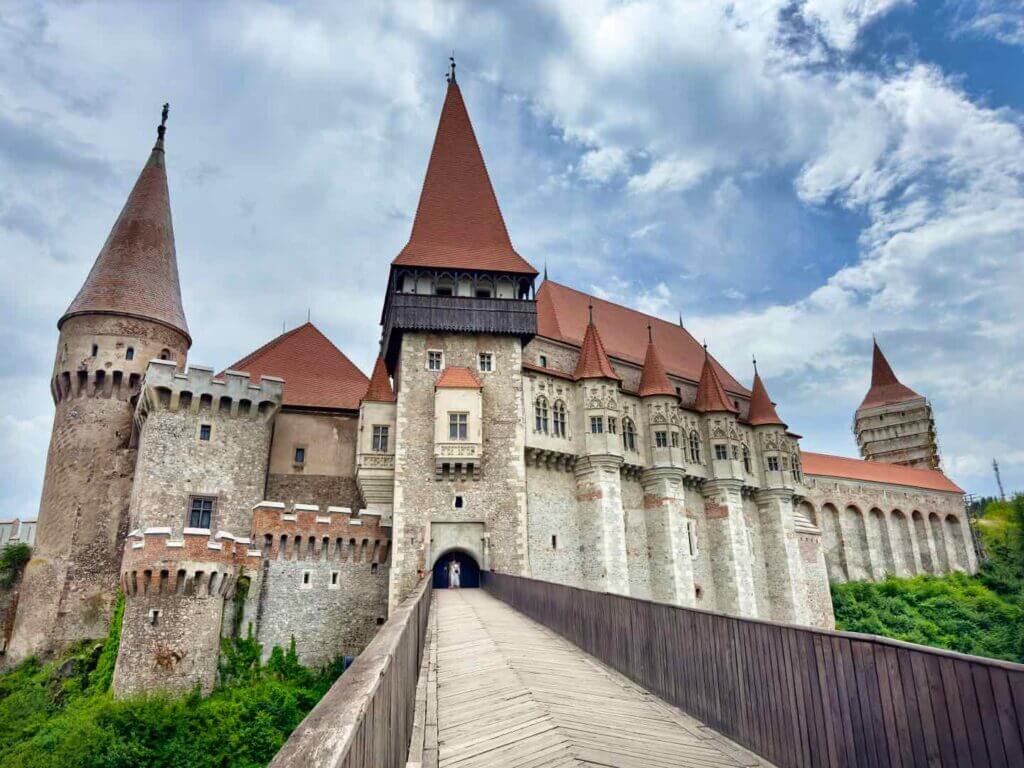 Corvin Castle, front view