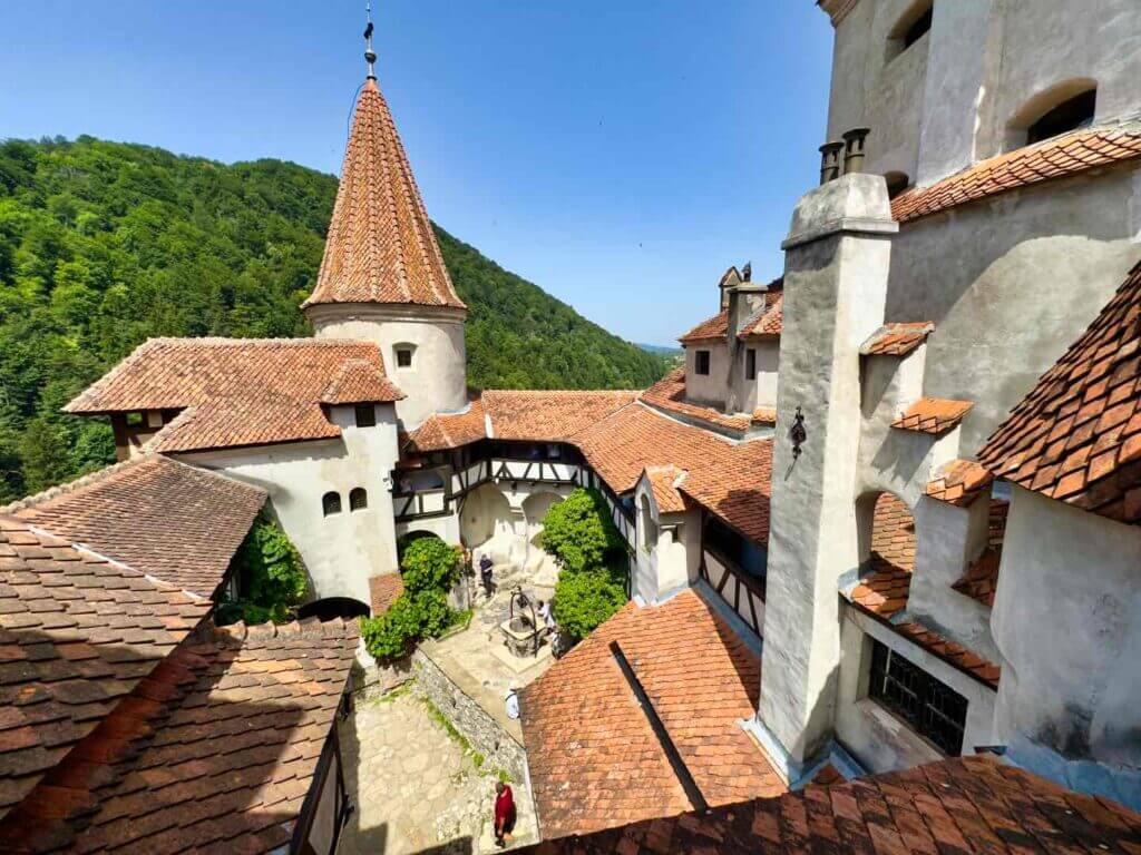 Inside Bran Castle