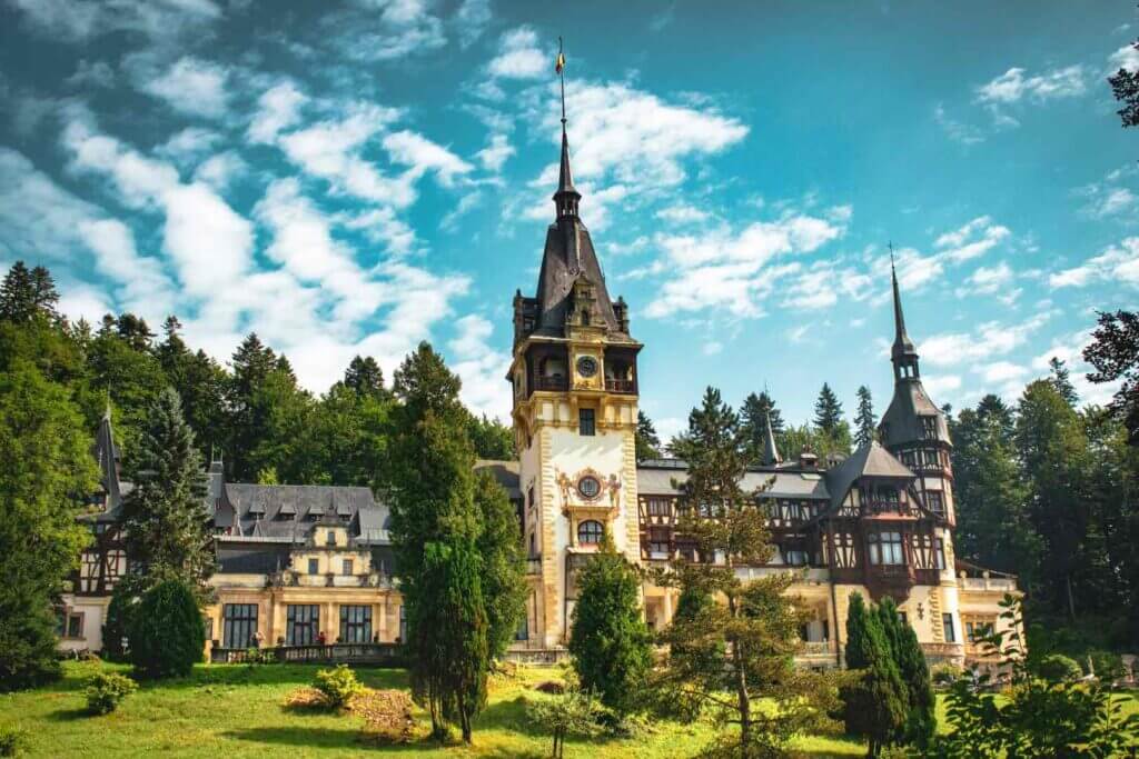 Peles Castle Exterior