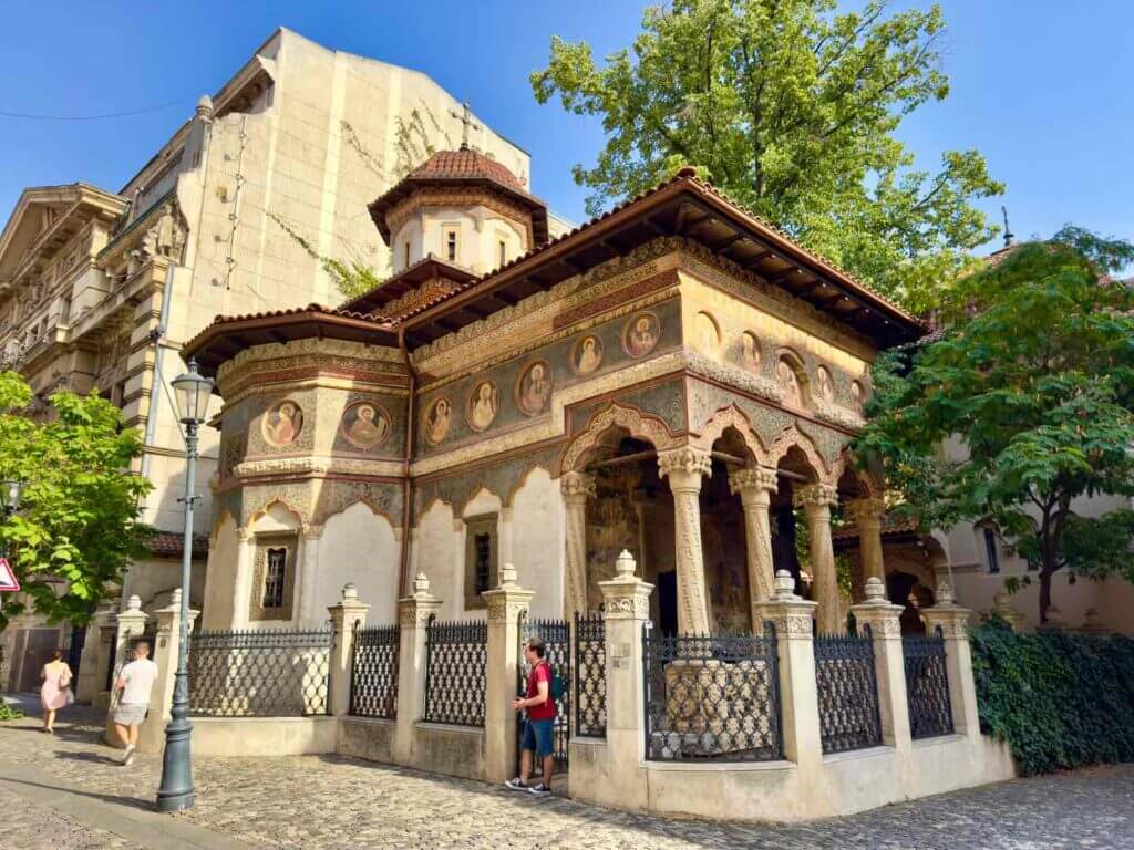 The Church of the "Stavropoleos" Monastery