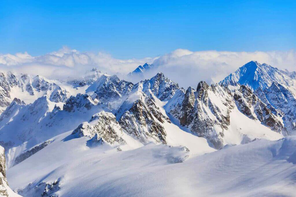 View at the top of Titlis