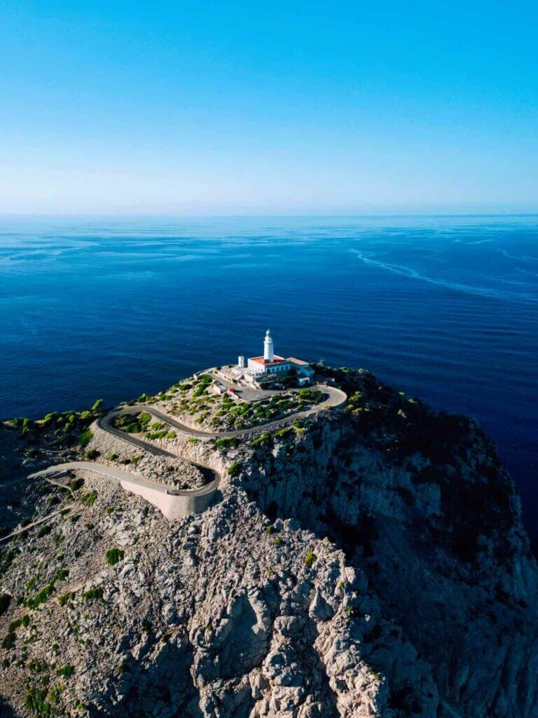 Formentor Lighthouse from above